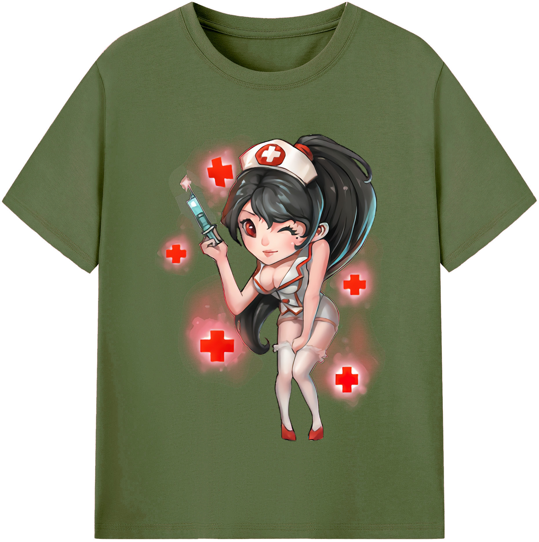 リーグ・オブ・レジェンド League of Legends LOL 綿100％半袖Tシャツ（フロントプリント）